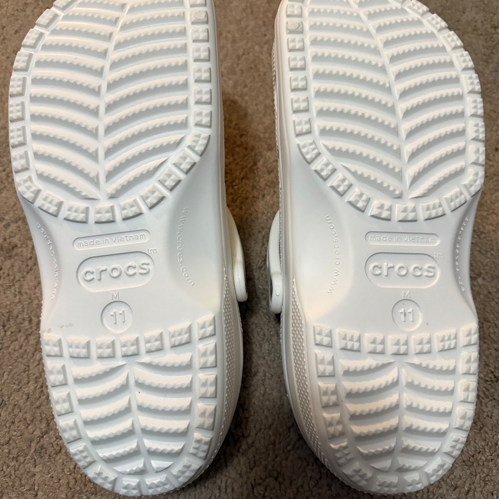 White Crocs - Picture 2 of 3